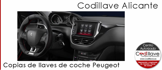 copia llaves coche peugeot codillave alicante
