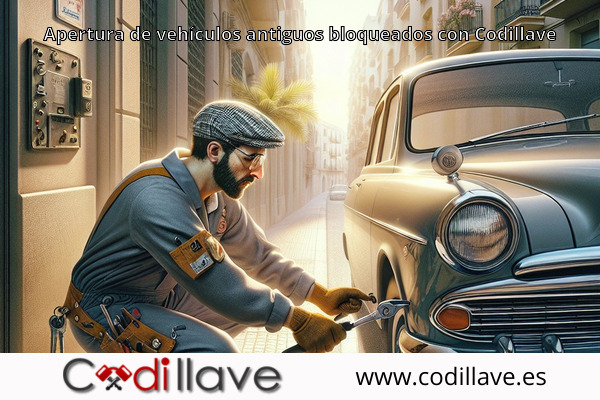 Apertura de vehículos antiguos bloqueados con Codillave