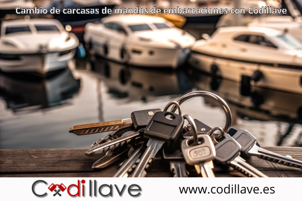 Cambio de carcasas de mandos de embarcaciones con Codillave Cambio de carcasas de mandos de embarcaciones con Codillave