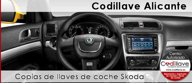 Copia de llaves de coche Skoda Alicante copia de llaves de coche skoda alicante