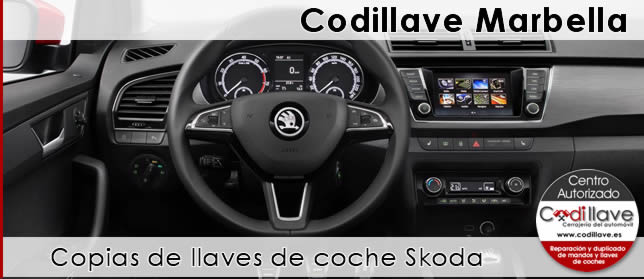 copia de llaves de coche skoda marbella