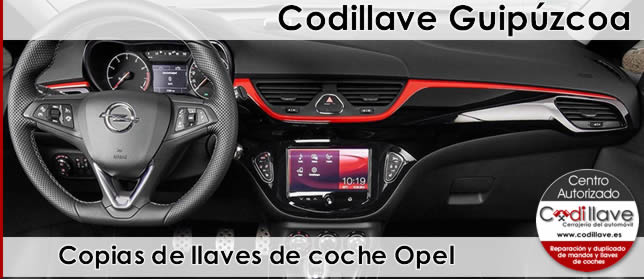 copia de llaves opel guipuzcoa codillave