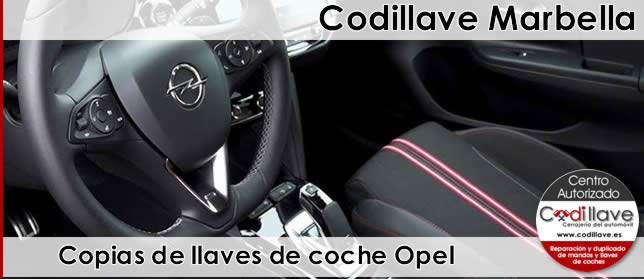 copia de llaves opel marbella codillave