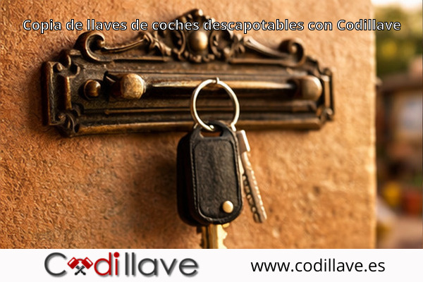 Copia de llaves de coches descapotables con Codillave