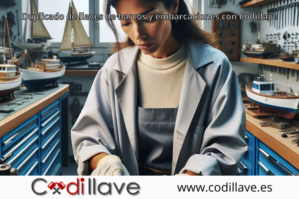 Duplicado de llaves de barcos y embarcaciones con Codillave