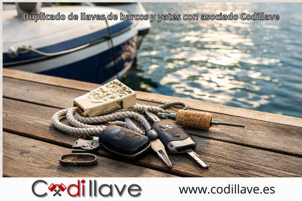 Duplicado de llaves de barcos y yates con asociado Codillave Duplicado de llaves de barcos y yates con asociado Codillave