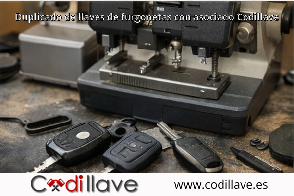 Duplicado de llaves de furgonetas con asociado Codillave Duplicado de llaves de furgonetas con asociado Codillave