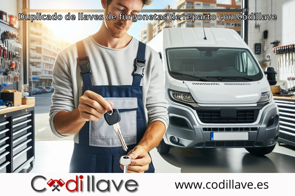 Duplicado de llaves de furgonetas de reparto con Codillave Duplicado de llaves de furgonetas de reparto con Codillave