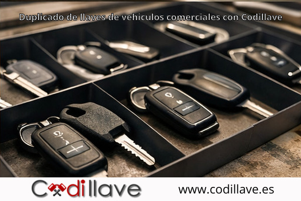 Duplicado de llaves de vehículos comerciales con Codillave