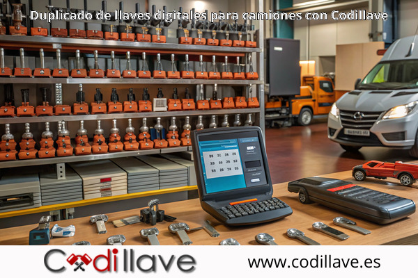 Duplicado de llaves digitales para camiones con Codillave Duplicado de llaves digitales para camiones con Codillave