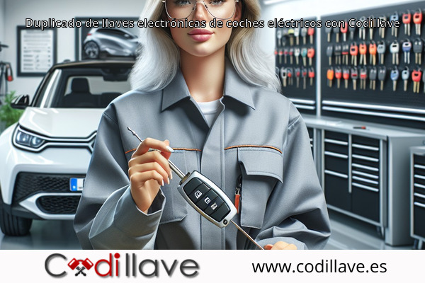 Duplicado de llaves electrónicas de coches eléctricos con Codillave Duplicado de llaves electrónicas de coches eléctricos con Codillave