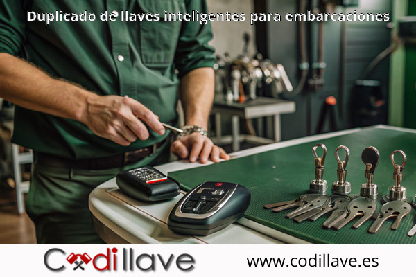 Duplicado de llaves inteligentes para embarcaciones Duplicado de llaves inteligentes para embarcaciones