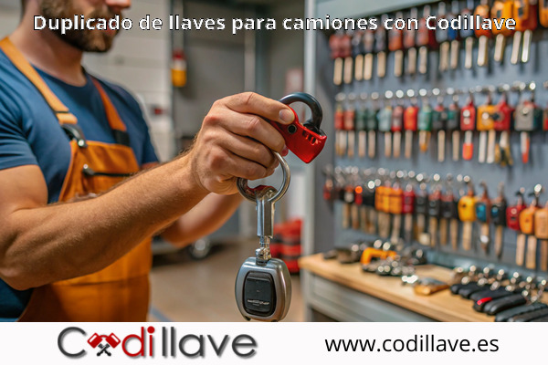 Duplicado de llaves para camiones con Codillave