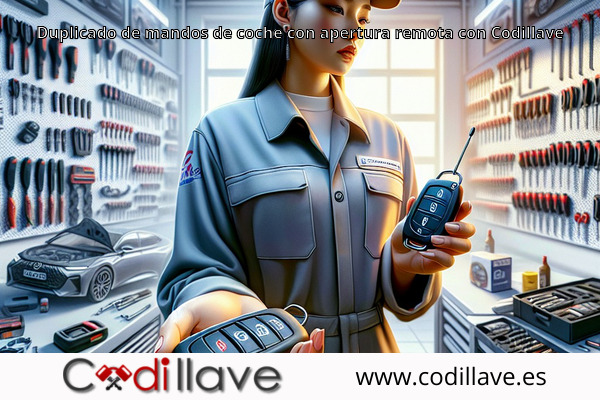 Duplicado de mandos de coche con apertura remota con Codillave Duplicado de mandos de coche con apertura remota con Codillave