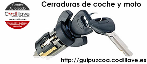 cerraduras de coche y moto guipuzcoa