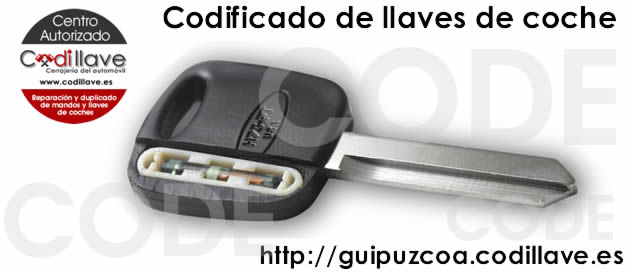 codificado de llaves de coche guipuzcoa