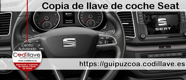 Copias de laves de Seat en Guipuzcoa guipuzcoa Copias de llaves de Seat en Guipuzcoa