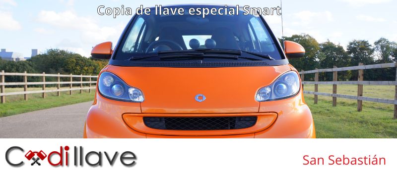 Copias de llaves de Smart en Guipuzcoa