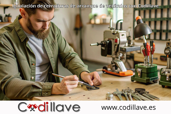 Igualación de cerraduras de arranque de vehículos con Codillave
