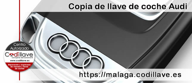 Copias de llaves de Audi en Málaga
