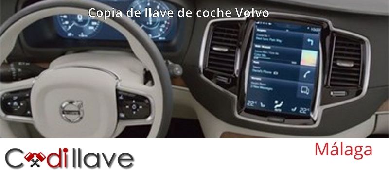 Copias de llaves de Volvo en Málaga