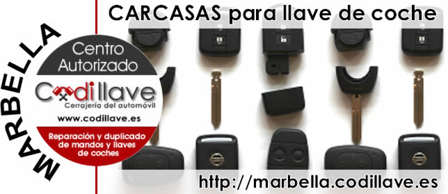 carcasas para llaves de coche marbella