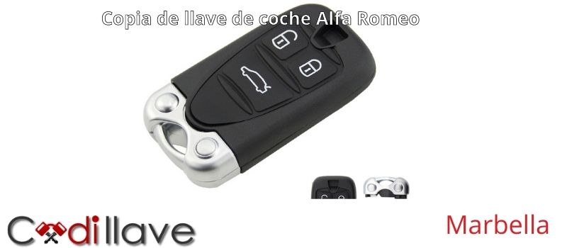 Copias de llaves de Alfa Romeo en Marbella