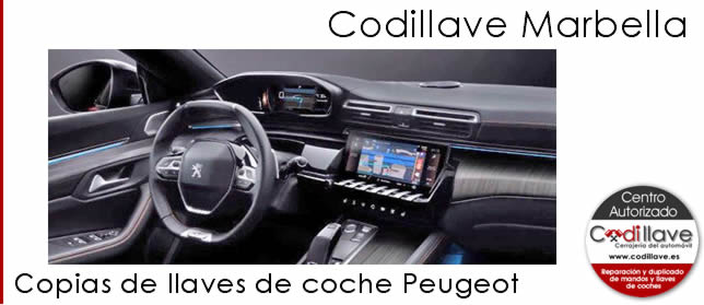 copia llaves coche peugeot codillave marbella
