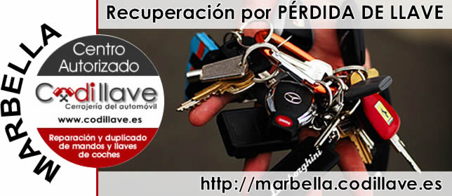 recuperacion llaves de coche marbella