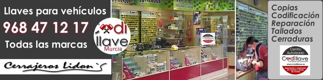 codillave cerrajeros murcia llaves coche
