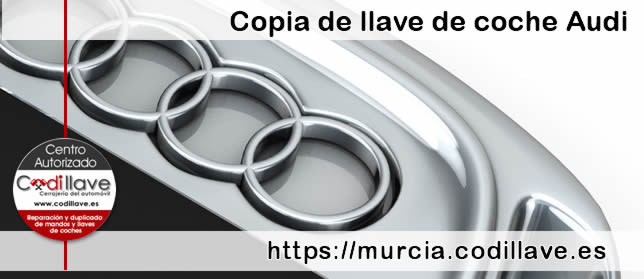 Copias de llaves de Audi en Murcia