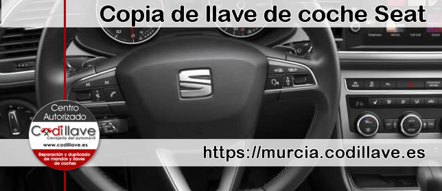 Copias de llaves de Seat en Murcia