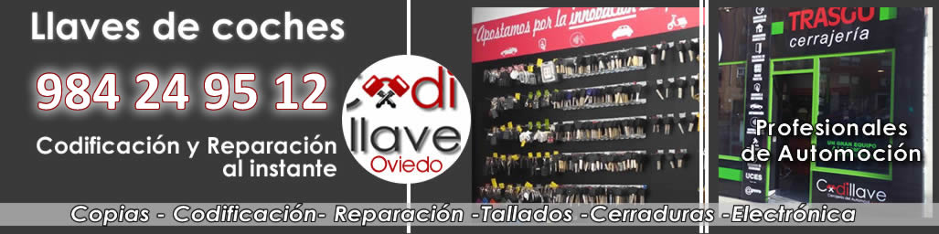 codillave cerrajeros oviedo llaves coche