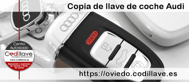 Copias de llaves de Audi en Oviedo