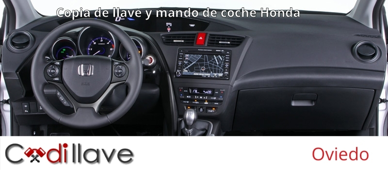 Copias de llaves de Honda en Oviedo