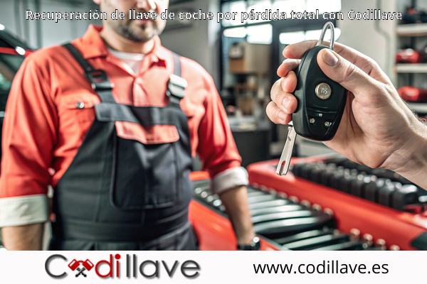 Recuperación de llave de coche por pérdida total con Codillave
