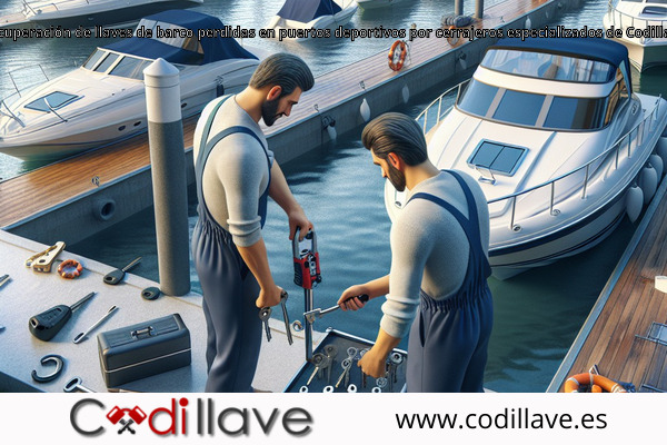 Recuperación de llaves de barco perdidas en puertos deportivos por cerrajeros especializados de Codillave