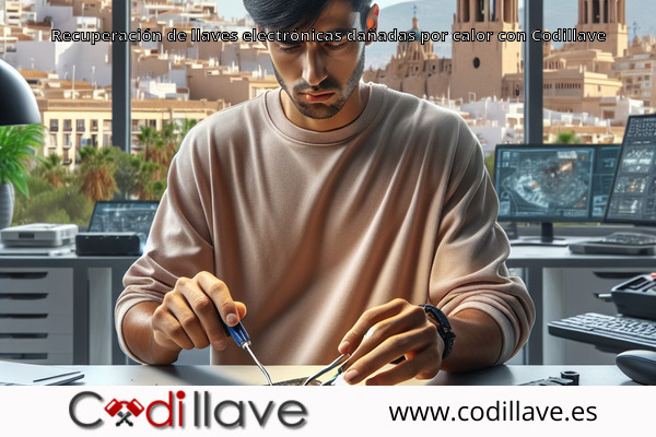 Recuperación de llaves electrónicas dañadas por calor con Codillave Recuperación de llaves electrónicas dañadas por calor con Codillave
