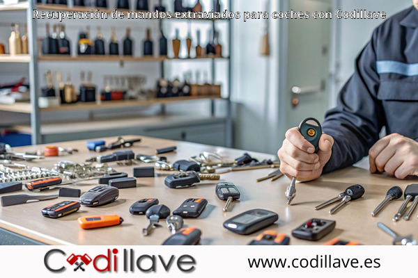 Recuperación de mandos extraviados para coches con Codillave