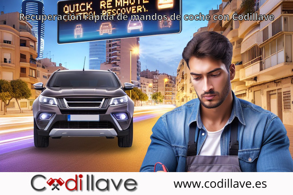 Recuperación rápida de mandos de coche con Codillave Recuperación rápida de mandos de coche con Codillave