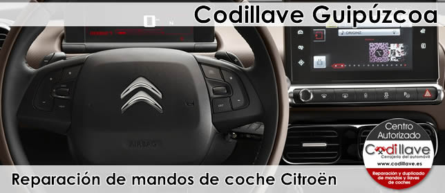 reparacion de mandos de coche citroen guipuzcoa