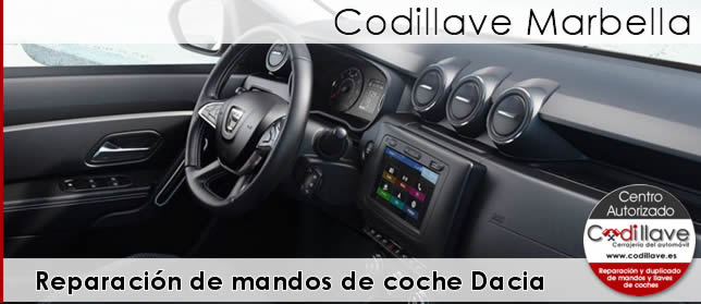 reparacion de mandos de coche dacia marbella