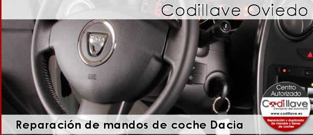 reparacion de mandos de coche dacia oviedo