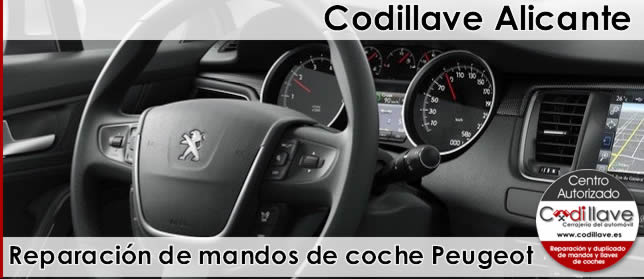 reparacion de mandos de coche peugeot alicante