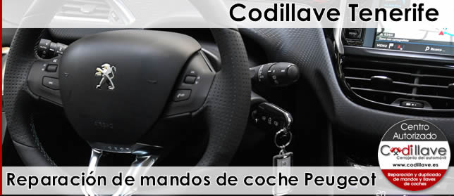 reparacion de mandos de coche peugeot tenerife