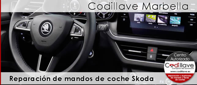 reparacion de mandos de coche skoda marbella
