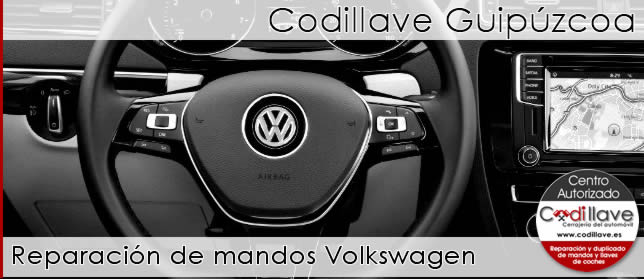 reparación mandos coche volkswagen san sebastian codillave