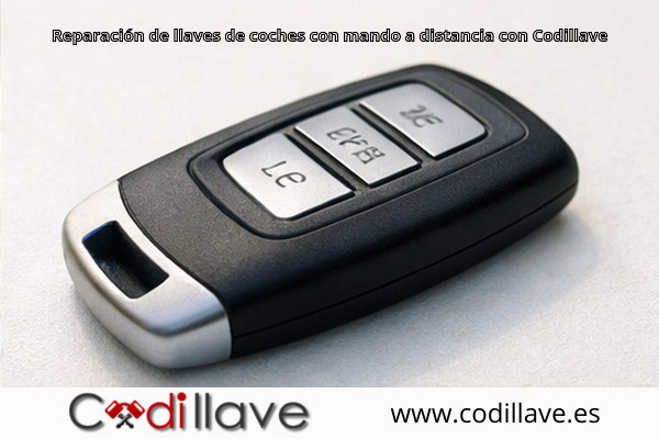 Reparación de llaves de coches con mando a distancia con Codillave