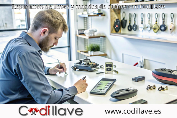 Reparación de llaves y mandos de coches con Codillave Reparación de llaves y mandos de coches con Codillave