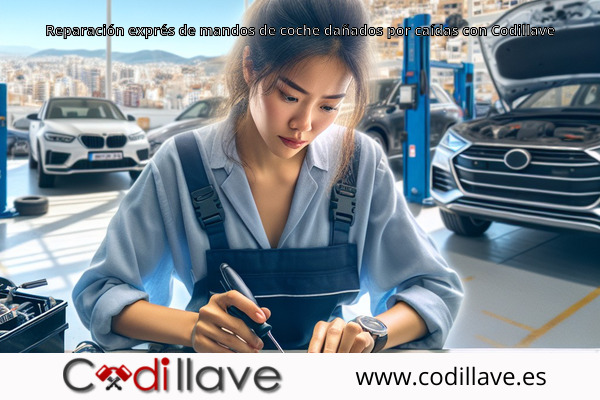 Reparación exprés de mandos de coche dañados por caídas con Codillave